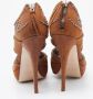 Miu Pre-owned Leather sandals Brown Dames - Thumbnail 5