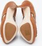 Miu Pre-owned Leather sandals Brown Dames - Thumbnail 6