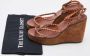 Miu Pre-owned Leather sandals Brown Dames - Thumbnail 9