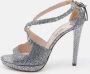 Miu Pre-owned Leather sandals Gray Dames - Thumbnail 2