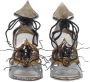 Miu Pre-owned Leather sandals Gray Dames - Thumbnail 2