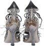 Miu Pre-owned Leather sandals Gray Dames - Thumbnail 5