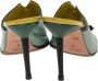 Miu Pre-owned Leather sandals Green Dames - Thumbnail 4