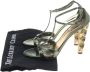 Miu Pre-owned Leather sandals Green Dames - Thumbnail 7