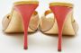 Miu Pre-owned Leather sandals Multicolor Dames - Thumbnail 4