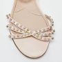 Miu Pre-owned Leather sandals Pink Dames - Thumbnail 9