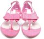 Miu Pre-owned Leather sandals Pink Dames - Thumbnail 3