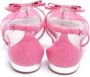 Miu Pre-owned Leather sandals Pink Dames - Thumbnail 4