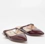 Miu Pre-owned Leather sandals Red Dames - Thumbnail 3