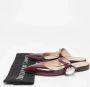 Miu Pre-owned Leather sandals Red Dames - Thumbnail 8