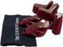 Miu Pre-owned Leather sandals Red Dames - Thumbnail 8
