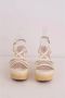 Miu Pre-owned Leather sandals White Dames - Thumbnail 2