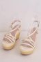 Miu Pre-owned Leather sandals White Dames - Thumbnail 3