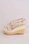 Miu Pre-owned Leather sandals White Dames - Thumbnail 4