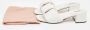 Miu Pre-owned Leather sandals White Dames - Thumbnail 9