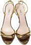 Miu Pre-owned Leather sandals Yellow Dames - Thumbnail 2