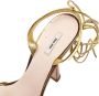 Miu Pre-owned Leather sandals Yellow Dames - Thumbnail 6