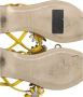 Miu Pre-owned Leather sandals Yellow Dames - Thumbnail 5