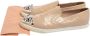 Miu Pre-owned Leather sneakers Beige Dames - Thumbnail 7