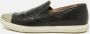 Miu Pre-owned Leather sneakers Black Dames - Thumbnail 2