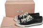 Miu Pre-owned Leather sneakers Black Dames - Thumbnail 7