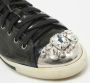 Miu Pre-owned Leather sneakers Black Dames - Thumbnail 8