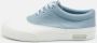 Miu Pre-owned Leather sneakers Blue Dames - Thumbnail 2