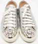 Miu Pre-owned Leather sneakers Gray Dames - Thumbnail 2