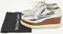 Miu Pre-owned Leather sneakers Gray Dames - Thumbnail 9
