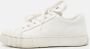 Miu Pre-owned Leather sneakers White Dames - Thumbnail 2