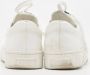 Miu Pre-owned Leather sneakers White Dames - Thumbnail 5
