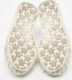 Miu Pre-owned Leather sneakers White Dames - Thumbnail 6
