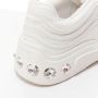 Miu Pre-owned Leather sneakers White Dames - Thumbnail 8