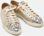 Miu Pre-owned Leather sneakers Yellow Dames - Thumbnail 4