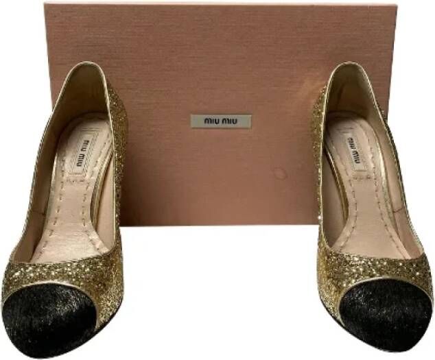 Miu Pre-owned Polyester heels Multicolor Dames
