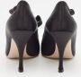 Miu Pre-owned Satin heels Black Dames - Thumbnail 5