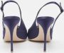 Miu Pre-owned Satin heels Blue Dames - Thumbnail 5