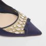 Miu Pre-owned Satin heels Blue Dames - Thumbnail 8