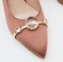 Miu Pre-owned Satin heels Brown Dames - Thumbnail 7