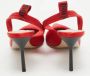Miu Pre-owned Satin heels Red Dames - Thumbnail 5
