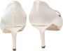Miu Pre-owned Satin heels White Dames - Thumbnail 4