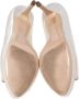 Miu Pre-owned Satin heels White Dames - Thumbnail 5