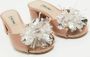 Miu Pre-owned Satin sandals Beige Dames - Thumbnail 4