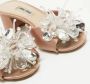 Miu Pre-owned Satin sandals Beige Dames - Thumbnail 8