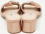 Miu Pre-owned Satin sandals Beige Dames - Thumbnail 5