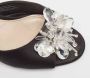 Miu Pre-owned Satin sandals Black Dames - Thumbnail 7