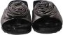 Miu Pre-owned Satin sandals Black Dames - Thumbnail 2