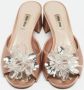 Miu Pre-owned Satin sandals Pink Dames - Thumbnail 3
