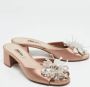 Miu Pre-owned Satin sandals Pink Dames - Thumbnail 4