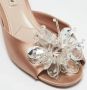 Miu Pre-owned Satin sandals Pink Dames - Thumbnail 7